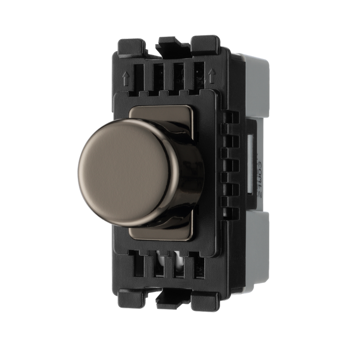 BG Black Nickel Dimmer Grid Switch RBNDLT – product view 2