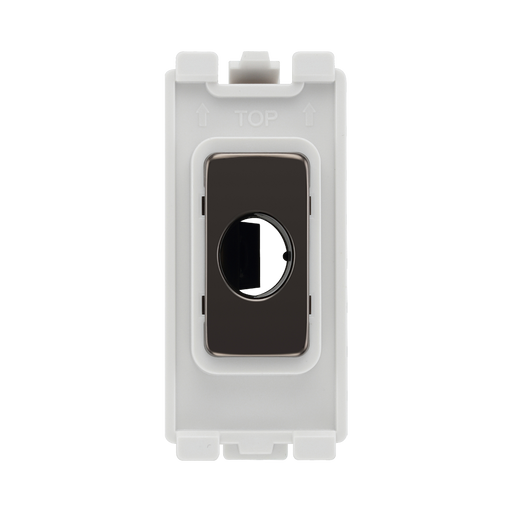 BG Black Nickel Flex Outlet Grid Module RBNFLEX – product view 1