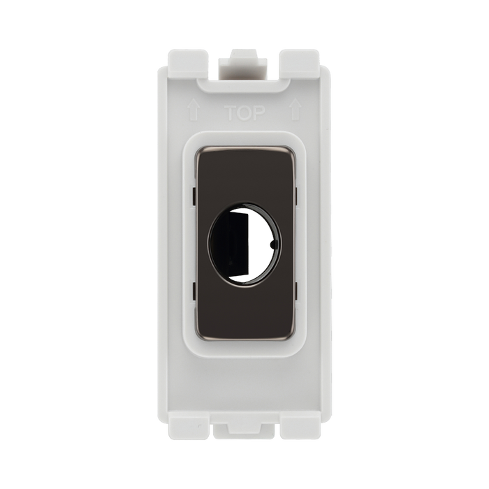 BG Black Nickel Flex Outlet Grid Module RBNFLEX – product view 1
