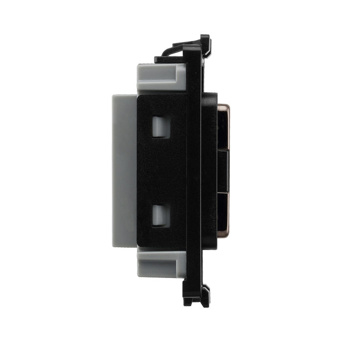 BG Black Nickel 13A Fuse Carrier Grid Module RBNFUSE – product view 4