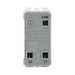 BG Brushed Steel 20A 2 Way Grid Switch RBS12 – product view 3