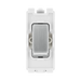 BG Brushed Steel 20A Intermediate Grid Switch RBS13 – product view 1