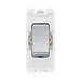 BG Brushed Steel 20A Intermediate Grid Switch RBS13 – product view 2
