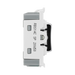 BG Brushed Steel 20A Centre Off Retractive Grid Switch RBS14C – product view 4
