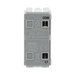 BG Brushed Steel 20A Retractive Grid Switch  RBS14 – product view 3