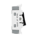BG Brushed Steel 20A Double Pole Grid Switch RBS30 – product view 4