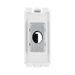 BG Brushed Steel Flex Outlet Grid Module RBSFLEX – product view 1