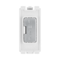 BG Brushed Steel 13 Amp Fuse Carrier Grid Module RBSFUSE – product view 1