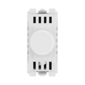 BG White Moulded PVC Intelligent Dual Mode Dimmer Grid Module RDLT – product view 1