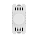 BG White Moulded PVC Intelligent Dual Mode Dimmer Grid Module RDLT – product view 1