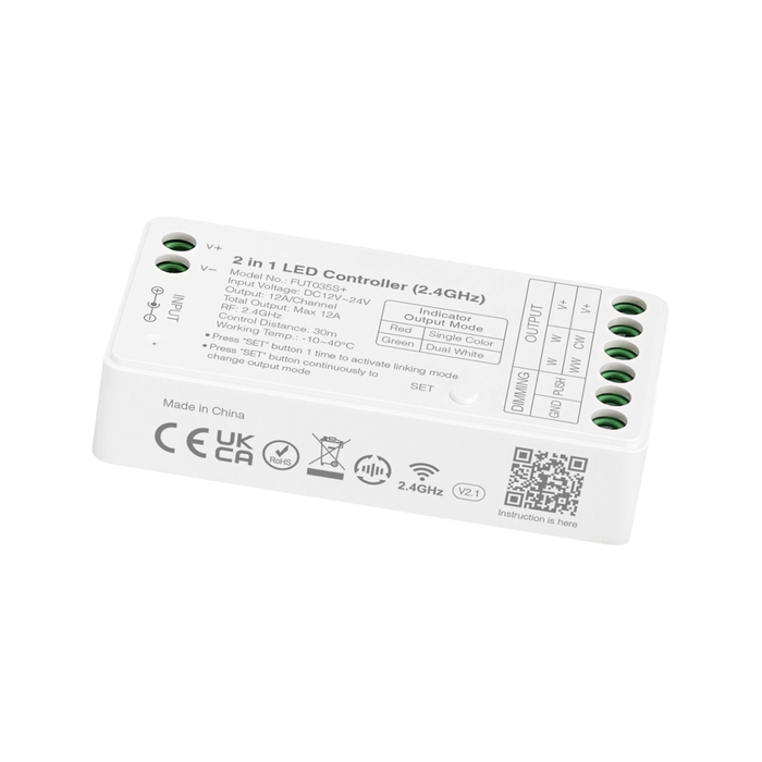ELD Lighting 2-in-1 Single Colour & CCT RF Receiver 12/24V