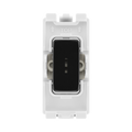 BG Matt Black 20A 2 Way Key Grid Switch RFB12KY – product view 1