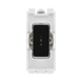 BG Matt Black 20A 2 Way Key Grid Switch RFB12KY – product view 1