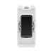 BG Matt Black 20A 2 Way Grid Switch RFB12 – product view 1