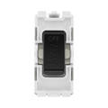 BG Matt Black 10A 3 Pole Fan Isolator Grid Switch RFB15 – product view 1