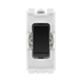 BG Matt Black 20A Double Pole Grid Switch RFB30 – product view 1