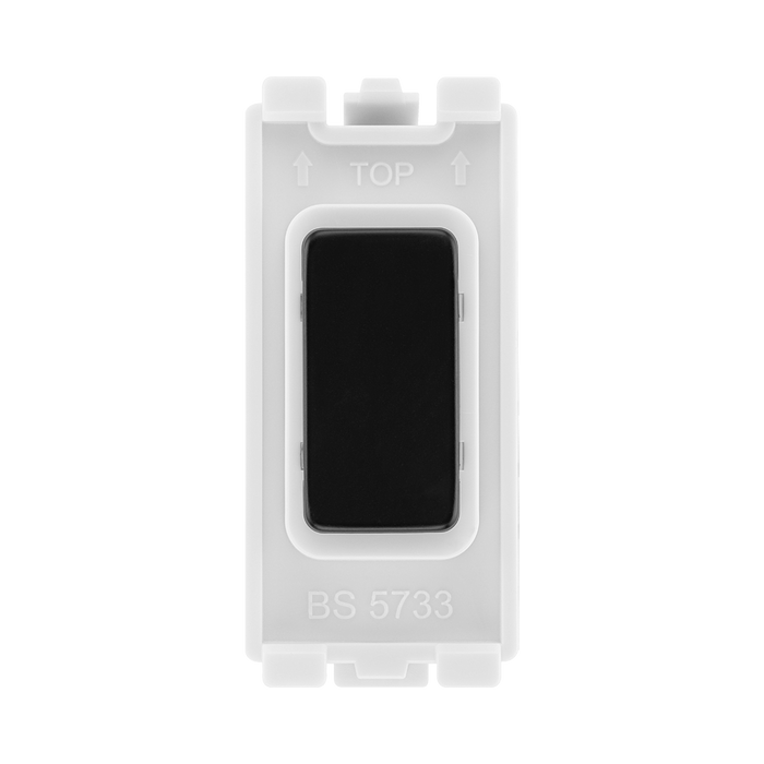 BG Matt Black Blank Grid Module RFBBLNK – product view 1