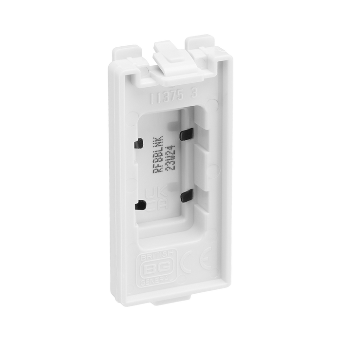 BG Matt Black Blank Grid Module RFBBLNK – product view 2