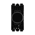 BG Matt Black Dimmer Grid Switch RFBDLT – product view 1