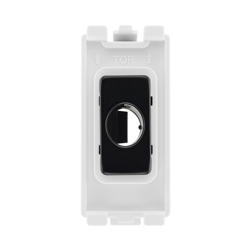 BG Matt Black Flex Outlet Grid Module RFBFLEX – product view 1