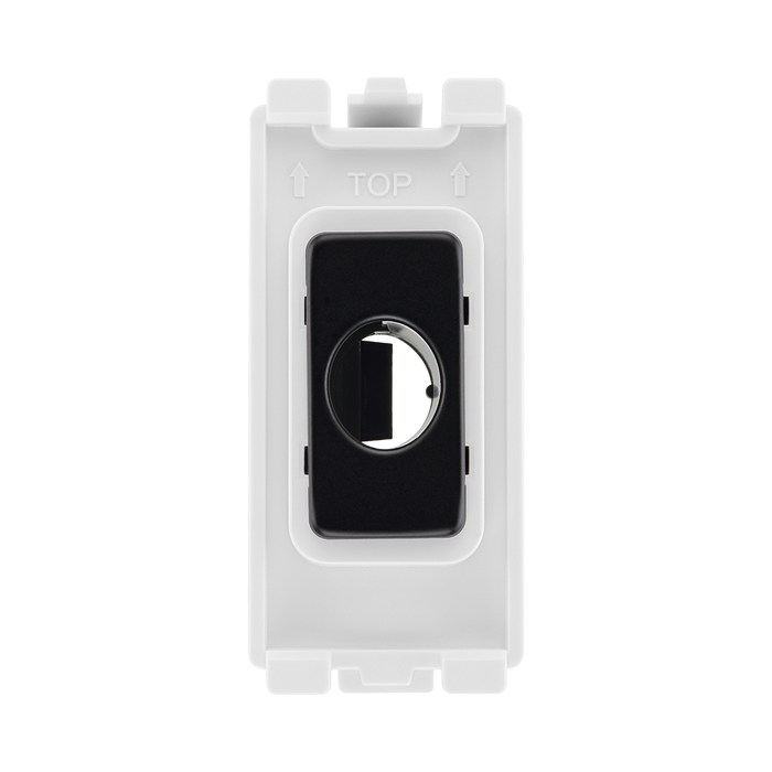 BG Matt Black Flex Outlet Grid Module RFBFLEX – product view 1