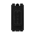 BG Matt Black 13 Amp Fuse Carrier Grid Module RFBFUSE – product view 1