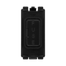 BG Matt Black 13 Amp Fuse Carrier Grid Module RFBFUSE – product view 1