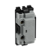 BG Matt Black 13 Amp Fuse Carrier Grid Module RFBFUSE – product view 2