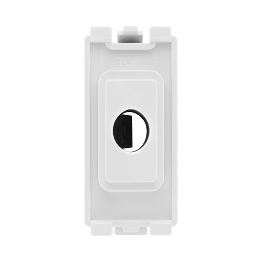 BG White Moulded PVC Flex Outlet Grid Module RFLEX – product view 1