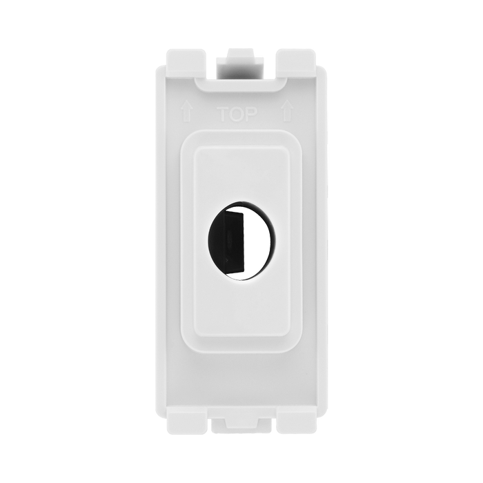 BG White Moulded PVC Flex Outlet Grid Module RFLEX – product view 1