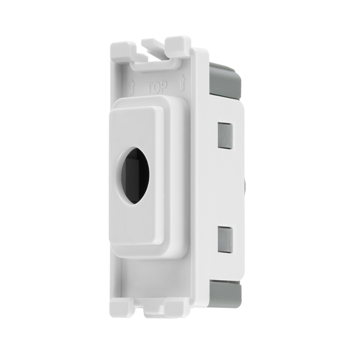 BG White Moulded PVC Flex Outlet Grid Module RFLEX – product view 2