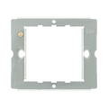 BG Nexus Metal & Moulded PVC 1-2 Gang Grid Frame RFR12 – Front view