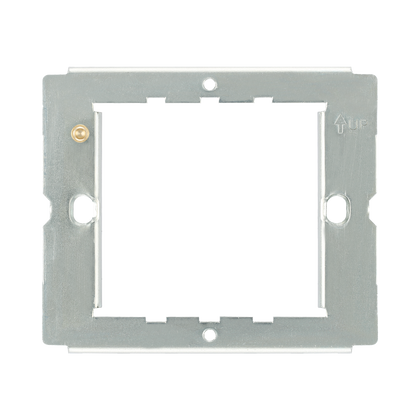 BG Nexus Metal & Moulded PVC 1-2 Gang Grid Frame RFR12
