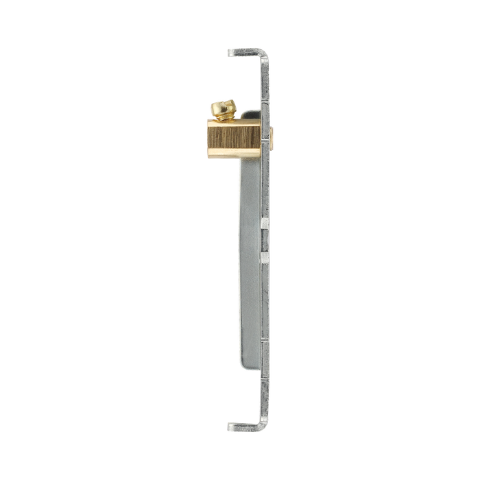 BG Nexus Metal & Moulded PVC 1-2 Gang Grid Frame RFR12 – Side view