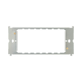 BG Nexus Metal & Moulded PVC 3-4 Gang Grid Frame RFR34 – Front view