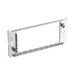 BG Nexus Metal & Moulded PVC 3-4 Gang Grid Frame RFR34 – Rear view