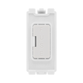 BG White Moulded PVC 13A Fuse Carrier Grid Module RFUSE – product view 1