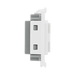 BG White Moulded PVC 13A Fuse Carrier Grid Module RFUSE – product view 4