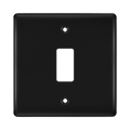 BG Nexus Metal Matt Black 1G Grid Plate RNFB1