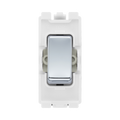 BG Polished Chrome Grid Switch 20 Amp Intermediate RPC13 – product view 1