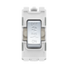 BG Electrical Polished Chrome 10A 3 Pole Fan Isolator Grid Switch RPC15 – product view 1