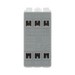 BG Electrical Polished Chrome 10A 3 Pole Fan Isolator Grid Switch RPC15 – product view 3