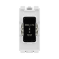 BG Evolve Black 20A 2 Way Printed Key Grid Module RPCDB12EL – product view 1