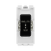 BG Evolve Black 20A 2 Way Printed Key Grid Module RPCDB12EL – product view 1