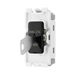 BG Evolve Black 20A 2 Way Printed Key Grid Module RPCDB12EL – product view 2