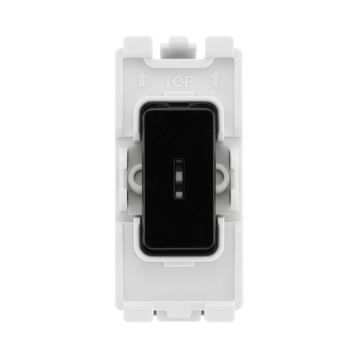 BG Evolve Black 20A 2 Way Key Grid Module RPCDB12KY – product view 1