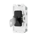 BG Evolve Black 20A 2 Way Key Grid Module RPCDB12KY – product view 2