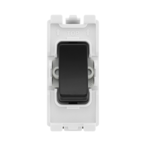 BG Evolve Black 20A 2 Way Grid Module RPCDB12 – product view 1