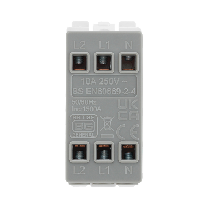 BG Evolve Black 10 Amp Fan Isolator Grid Module RPCDB15 – product view 3