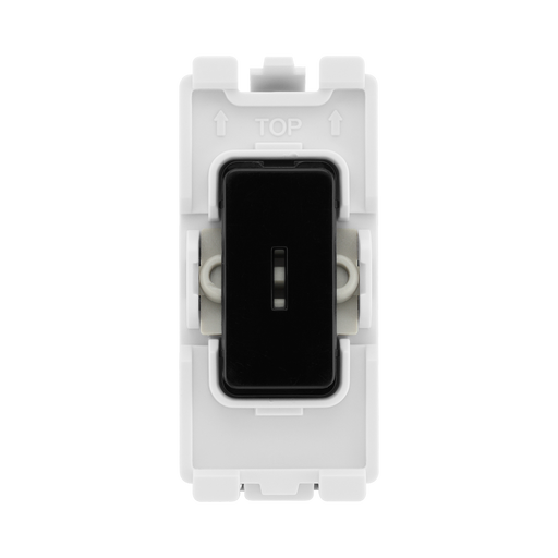 BG Evolve Black 20A Double Pole Key Grid Module RPCDB30KY – product view 1